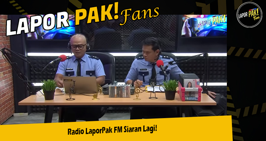 Radio LaporPak FM Siaran Lagi!