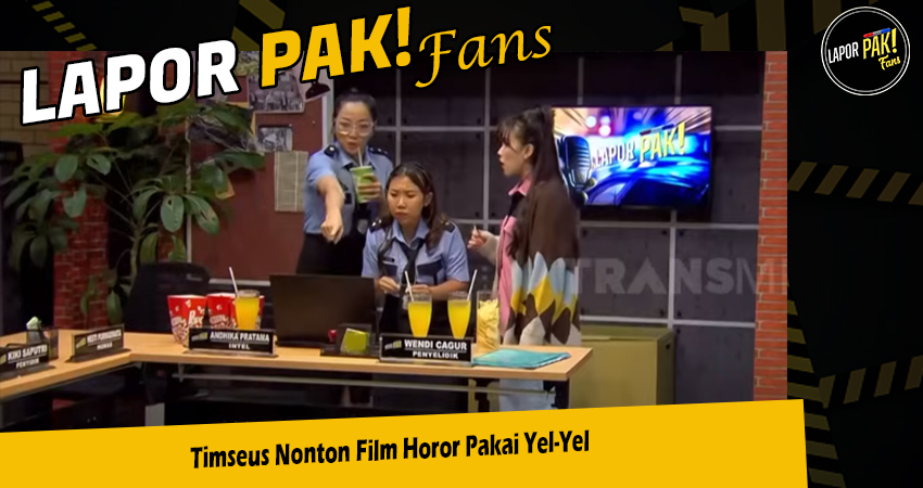 Timseus Nonton Film Horor Pakai Yel-Yel